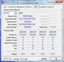 Systeminfo CPUZ RAM SPD