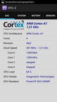 CPU-Z system information