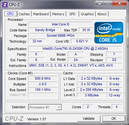 Systeminfo CPUZ CPU