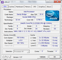 Systeminfo CPUZ CPU