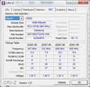 Systeminfo CPUZ RAM SPD 1