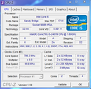 System info CPUZ CPU