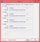 CPU-Z Cache