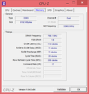 CPU-Z Memory