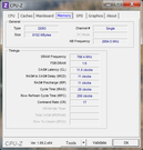 CPU-Z Memory