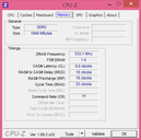 CPU-Z Memory