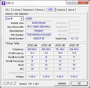 Systeminfo CPUZ RAM SPD