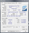 CPU-Z-Information of the  Zepto Znote 3414W