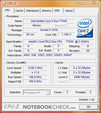 CPU-Z-information about the Sony Vaio VGN-SZ61WN/C