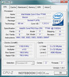 CPU-Z-Informations of the FSC Esprimo M9400