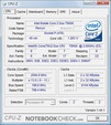 CPU-Z-Information of the Zepto Znote 6625WD