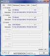 CPU-Z-information Acer Aspire 2920