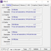 NUC6i5SYH cache information