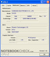 CPU-Z-information of the Samsung X22-Pro Boyar