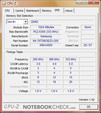 CPU-Z-information about the Sony Vaio VGN-SZ61WN/C