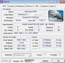 System info CPU-Z CPU