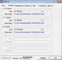 System info CPU-Z Cache