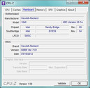 System info CPUZ Mainboard