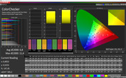 ColorChecker (profile: Bravia, target color space sRGB)