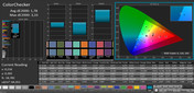 ColorChecker (profile: Simple, target color space sRGB)