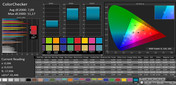 ColorChecker (profile: Reading mode, target color space sRGB)