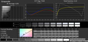 Grayscale (profile: Cinema, target color space sRGB)