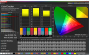 CalMAN ColorChecker (Cool/Gorgeous/sRGB)