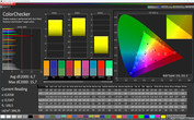 CalMAN ColorChecker (Warm/Gorgeous/sRGB)