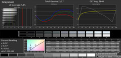 Grayscale (profile: Cinema, target color space: sRGB)