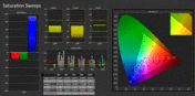 CalMan - color saturation