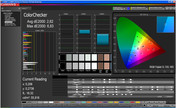 CalMan color checker sRGB, mode: video