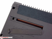 A unique feature of the Fujitsu Celsius H730 is the inspection flap for the cooling solution.