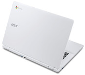 The laptop features a white casing. (Picture: Acer)