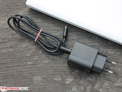 10-Watt PSU, charging via USB port
