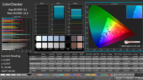 CalMAN - ColorChecker (non-calibrated)