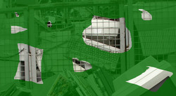 The green image also crumbles when the mountains of electronic trash are seen