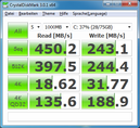 Benchmark CrystalDiskMark