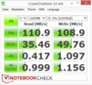 The HDD in the CrystalHD benchmark