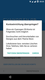 ... Cyanogen as OS.