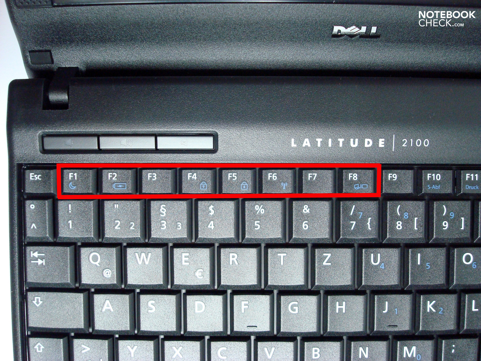 Dell ноутбук клавиатура с FN