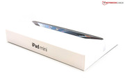 Apple's iPad Mini comes in a slim box.