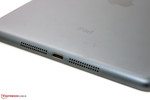 The iPad Mini sports stereo speakers on the bottom The iPad Mini sports stereo speakers on the bottom