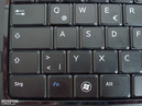 standard layout of Ctrl, Alt, etc.