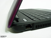 Network port, positioned right at the back.