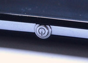 The metal power button is a trademark of the Xperia line.