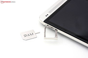 A Micro-SIM is necessary to use the HTC One.