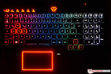 Default keyboard illumination