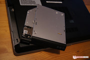 the optical drive (accessories for the drive slot is available in Dell's shop).