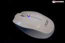 a white Bluetooth mouse,