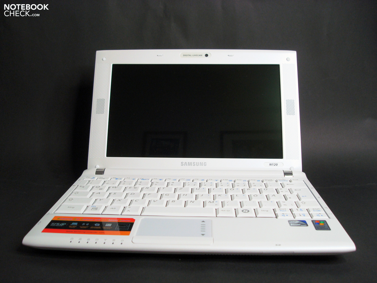Review Samsung N120 White Netbook Notebookcheck Net Reviews